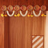 Divyakosh Toran/Bandanwar for Home Decoration, Round Embroidery Pom Pom Mogra Flower, 38 Inch