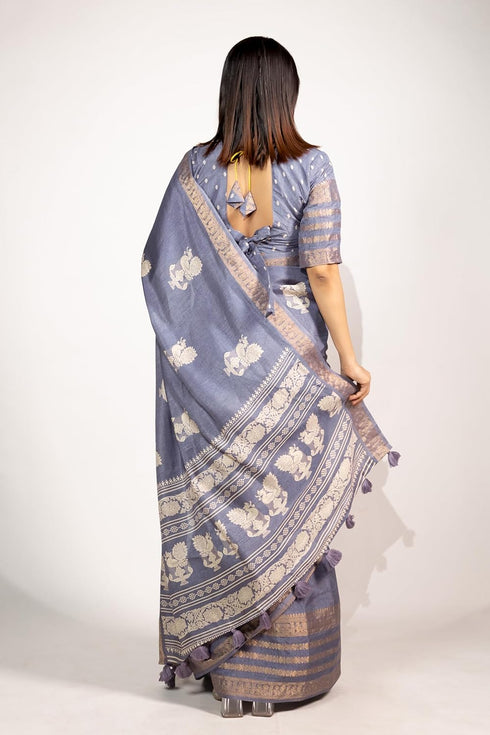 Vasthrlay Fashion Peacock Printed Ethnic Wear