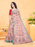 Vasthrlay Printed Unstitched Mustard Free Ethnic Wear