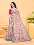 Vasthrlay Printed Unstitched Saree