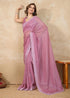 Vasthrlay Siroski Unstitch Purple Ethnic Wear