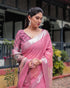 Vasthrlay Floral Chiffon Saree