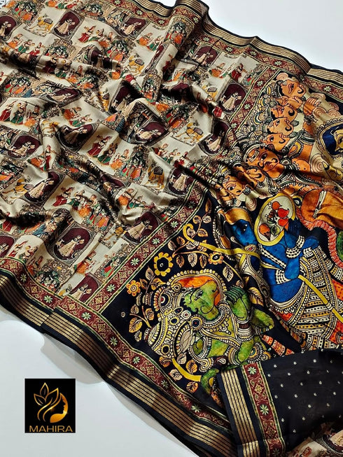 Vasthrlay Printed Traditional Cultural Lightweight