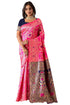 VasthrlayKanjeevaram Silk Mandana Pink Free Ethnic Wear