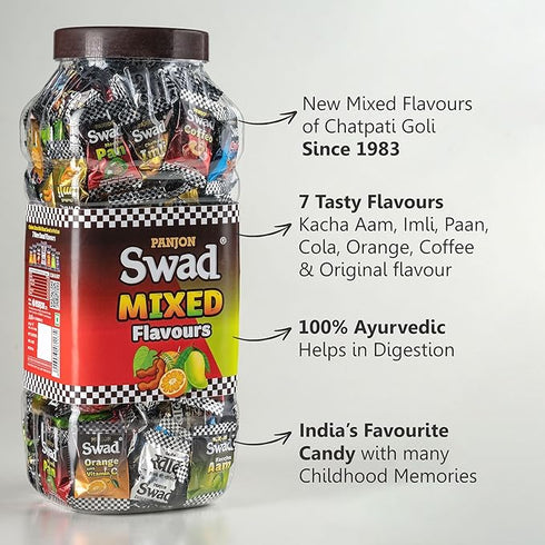 Swad Mixed Assorted Candy Jar