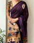 Vasthrlay Cotton Kalamkari Border Matching