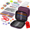 110 Pcs Crochet Hook Set and Knitting Needles Set