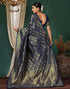 Vasthrlay Maroon Traditional Unstitched Saree