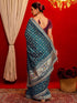 Vasthrlay Georgette Embroidery Coral Saree