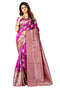 VasthrlayRoyal Blue San Pari Saree