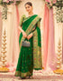 Vasthrlay Weaving Paithani Unstitched Pink Saree