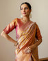 Vasthrlay Special Jacquard Unstitched Pink Saree