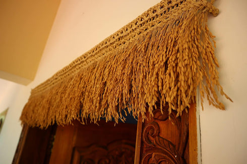 Natural paddy toran,3.5 feet paddy door toran Toran (Natural Paddy)