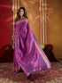 Vasthrlay Women's Kanjivaram Silk Unstitched Saree