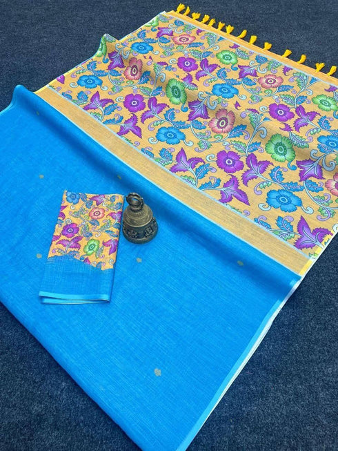 Vasthrlay Multicolor Embroidered Designer Festival