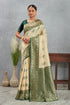 Vasthrlay Design Banarasi Traditional Whitered