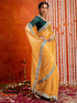 Vasthrlay Georgette Embroidery Olive Saree