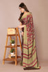 Vasthrlay Fashion Chiffon Printed Navy Ethnic Wear