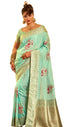 Vasthrlay Banarasi Unstitched Saree