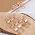 Anup Torda Rose Gold Binder Clips | 19 mm Small Metal Paper Clamps | Pack of 40