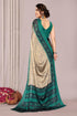 Vasthrlay Fashion Chiffon Turquoise Ethnic Wear