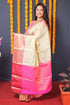 Vasthrlay Kanjivaram Handloom Golden Ethnic Wear