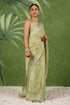 Vasthrlay Fashion Chiffon Georgette Green Ethnic Wear