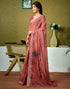 Vasthrlay Womens Cotton Printed Pink Saree
