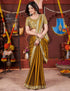 Vasthrlay Embroidered Traditional Mustard