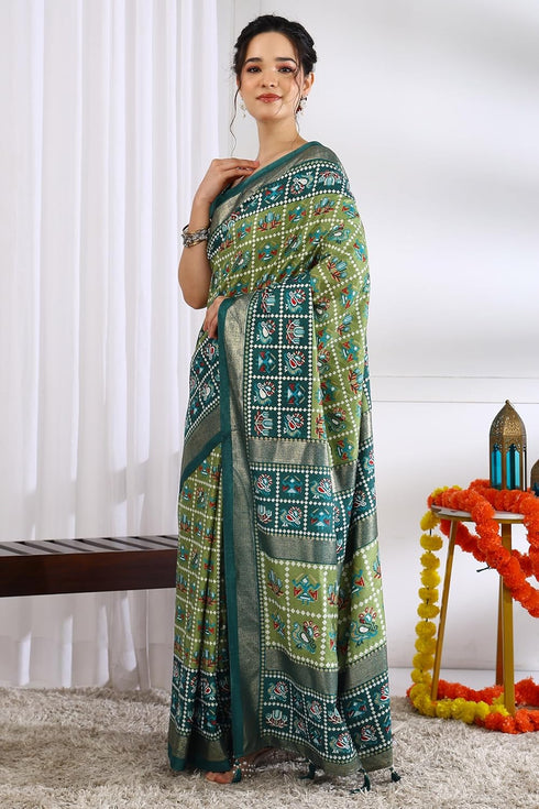 Vasthrlay Fashion Cotton Printed Ethnic Wear