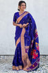 Vasthrlay Kanjivaram Paithani Unstitched Mahendi Ethnic Wear