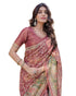 Vasthrlay Handloom Cotton Turquoise Saree