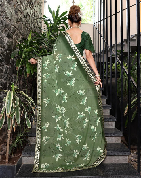 Vasthrlay Georgette Lightweight Regular Az Ys Hiru Ethnic Wear