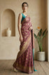 Vasthrlay Purple Jacquard Saree
