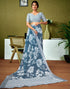 Vasthrlay Womens Cotton Printed Multicolor Saree