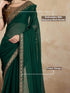 Vasthrlay Chiffon Embroidery Red Ethnic Wear