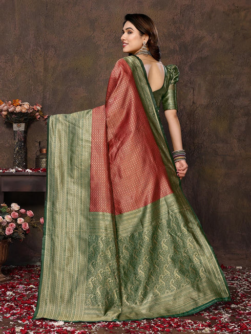 Vasthrlay Banarasi Kanjivaram Az Ys Og Yukti Yellow Ethnic Wear