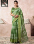 Vasthrlay Womens Cotton Blouse Teal Saree