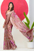 Vasthrlay Fashion Chiffon Printed Dusty Ethnic Wear