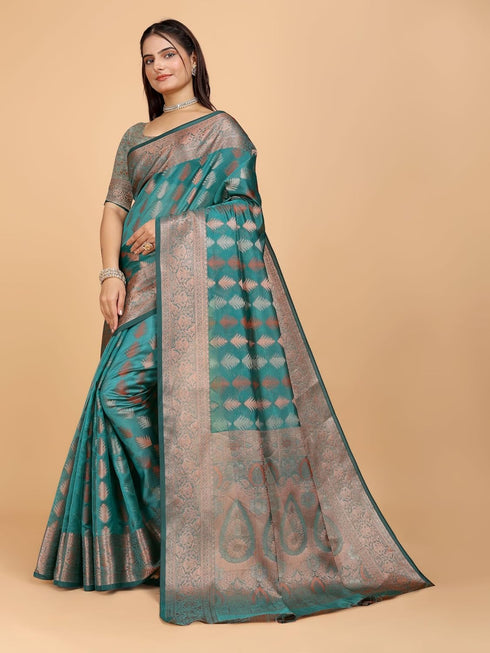 Vasthrlay Organza Ethnic Wear