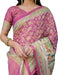 Vasthrlay Handloom Turquoise Paisley Saree