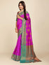 Vasthrlay Banarasi Mehendi Ethnic Wear