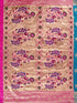 Vasthrlay Weaving Paithani Unstitched Dark Green Saree