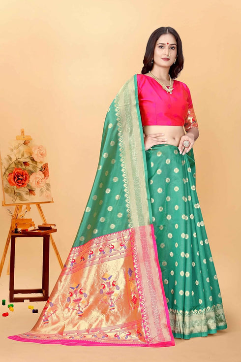 Vsathrlay Banarasi Paithani Kanjivaram Collections Ethnic Wear