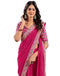 Vasthrlay Embroidery Traditional Unstitched Violet Saree
