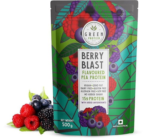 Green Protein Pea Protein Isolate Powder | Vegan Plant Protein Pouch