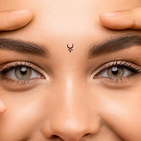 Comet Busters® Moon Bindis – 8mm Designer Maroon Bindi