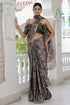 Vasthrlay Fashion Georgette Leheriya Dark Ethnic Wear