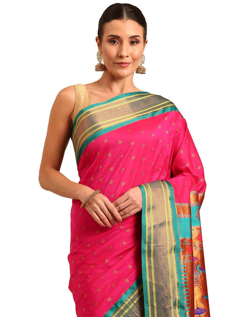 Vasthrlay Paithani Bottle Saree
