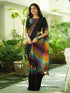 Vasthrlay Handloom Unstitched White Ethnic Wear